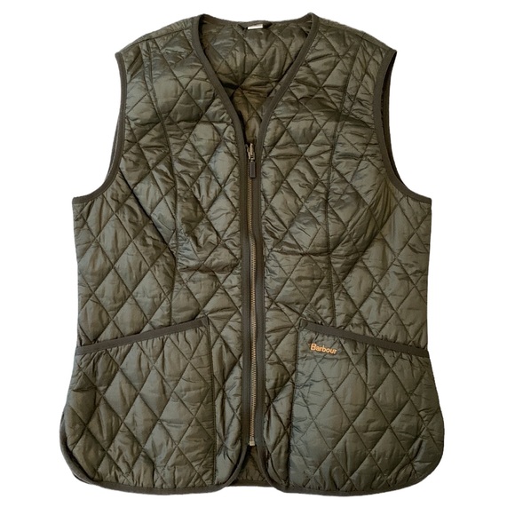 Barbour Jackets & Blazers - BARBOUR VEST QUILTED ZIP UP SIZE 10